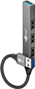 Slim 4-Port Hub USB, USB-A vers USB-A, USB 3.2