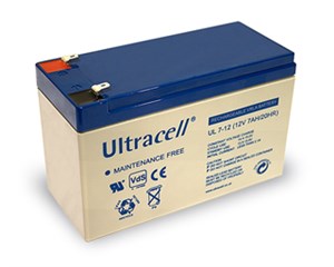 Batterie au plomb 12 V, 7 Ah (UL7-12)