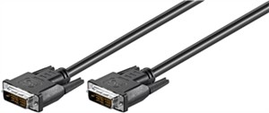 DVI-D Full HD-Kabel Single Link, vernickelt