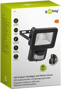LED-Außenstrahler, 10 W, mit Bewegungsmelder LED-Außenstrahler, 10 W, mit Bewegungsmelder