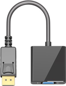 DisplayPort-auf-VGA-Adapter 1.1, 0,15 m