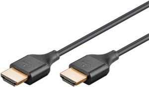 Slim High Speed HDMI™-Kabel mit Ethernet