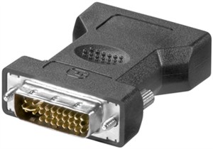 Adattatore analogico DVI-I/VGA, dorato