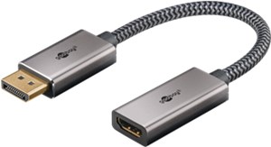 DisplayPort™ auf HDMI™-Adapterkabel, vergoldet