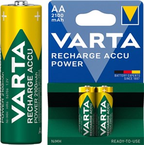 AA (Mignon)/HR6 (56706) Rechargeable - 2100 mAh, 2 pièces dans blister
