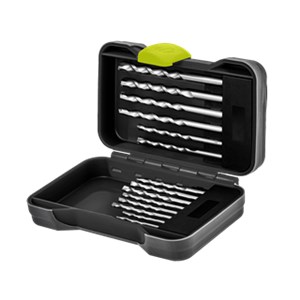 Stone Drill Bit Set, 15-Piece