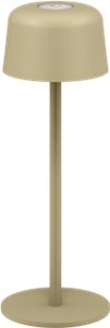 Wireless LED Table Lamp, Size S, 25 cm, beige