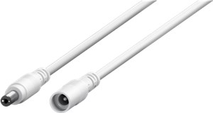 DC-Verlängerungskabel, 3 m, weiß DC-Verlängerungskabel, 3 m, weiß