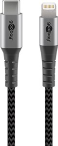 Lightning USB-C™ Lade- und Synchronisations Vollmetall-Kabel