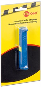 Koaxial Abisolierwerkzeug mit Öffnungsfeder und Sperrklinke