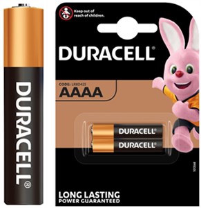 LR61/AAAA (Mini) (MN2500) Battery, 2 pcs. in blister