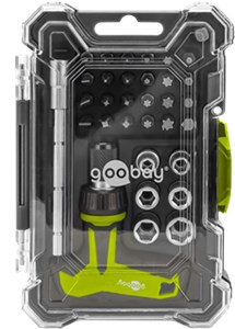 Screwdriver Set with 30-Piece Bit Set