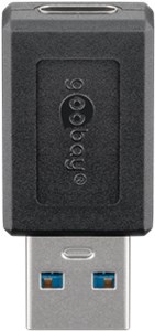 USB 3.0 SuperSpeed ​​Adaptateur USB-A à USB-C™, noir