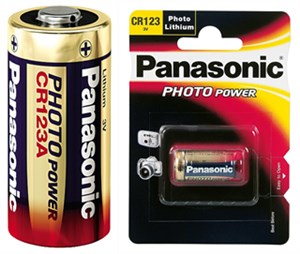 CR123A Batterie, 1 Stk. im Blister