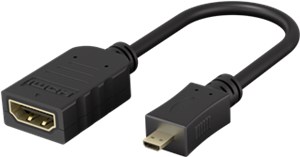 Adaptateur Micro HDMI™ / HDMI™, 4K/60Hz