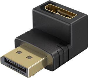 DisplayPort™-Winkeladapter 90° nach unten