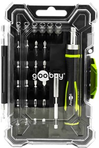 Screwdriver Set with 26-Piece Bit Set
