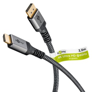 Cavo da DisplayPort™ a HDMI™, 4K @ 60 Hz, [lunghezza del cavo Techdat] m