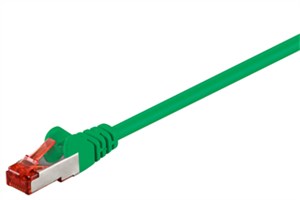 CAT 6 Câble Patch, S/FTP (PiMF), vert, 3 m