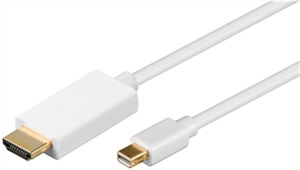Mini DisplayPort™/HDMI™-Adapterkabel 1.2, vergoldet
