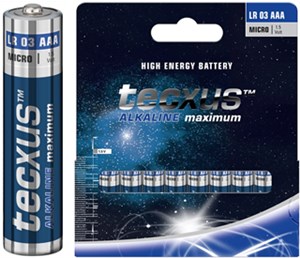 LR03/AAA (Micro) Batterie, 10 Stk. im Blister