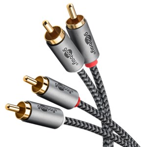 Kabel stereo RCA, 0,5 m