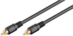 Câble de Connexion Audio Numérique Coaxial, RCA S/PDIF, Double Blindage