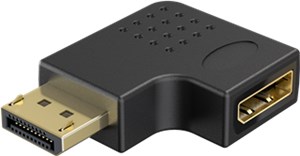 DisplayPort™-Winkeladapter 90° nach links