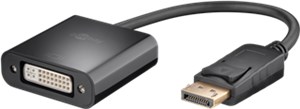 DisplayPort™/DVI-D-Adapterkabel 1.2, vernickelt