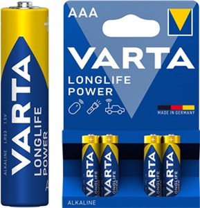 LR03/AAA (Micro) (4903) Battery, 4 pcs. in blister