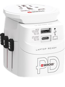 Adaptateur de Voyage PRO Light USB AC45PD