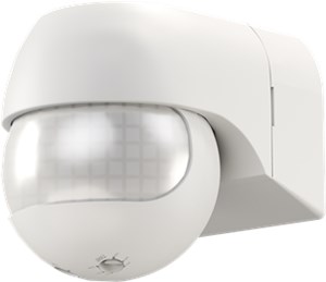 Bewegungsmelder, neigbar/schwenkbar, weiß