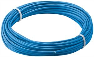Insulated Copper Wire, 10 m, blue