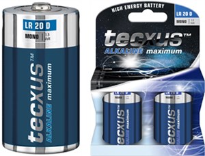 LR20/D (Mono) Batterie, 2 Stk. im Blister