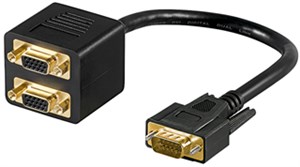VGA Câble Adaptateur, Doré