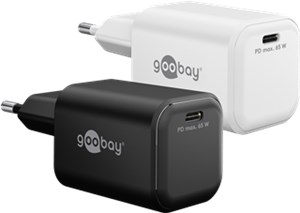 USB-C™ PD GaN Fast Charger Nano (65 W) black