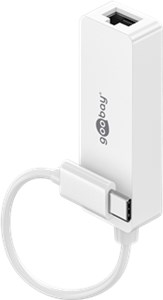 USB-C™-Ethernet-Adapter, weiß