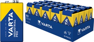 6LR61/6LP3146/9 V Block (4022) Batterie, 20 Stk. Karton, foliertes Tray