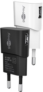 Chargeur USB-A (5 W) blanc Chargeur USB-A (5 W) blanc