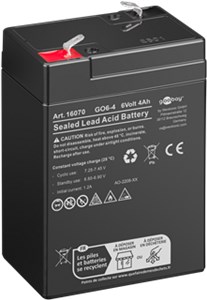 Akumulatory ołowiowe (4000 mAh, 6 V) Akumulatory ołowiowe (4000 mAh, 6 V)