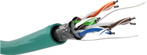CAT 5e Cavo di rete, F/UTP, 100 m, Verde CAT 5e Cavo di rete, F/UTP, 100 m, Verde
