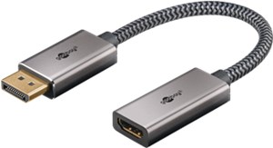 Kabel przejściowy DisplayPort™/HDMI™, 4K/60Hz Kabel przejściowy DisplayPort™/HDMI™, 4K/60Hz