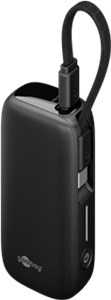 Power bank da 5.000 mAh con cavo USB-C™ integrato Power bank da 5.000 mAh con cavo USB-C™ integrato