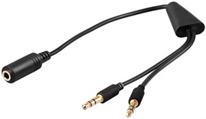 Audio-Adapter (Kopfhörer > Notebook) Audio-Adapter (Kopfhörer > Notebook)