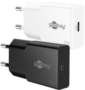 USB-C™ PD GaN Schnellladegerät Slim (30 W) weiß USB-C™ PD GaN Schnellladegerät Slim (30 W) weiß