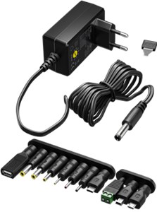 Universal-Netzteil (3 V - 12 V, max. 18 W / 1,5 A) Universal-Netzteil (3 V - 12 V, max. 18 W / 1,5 A)