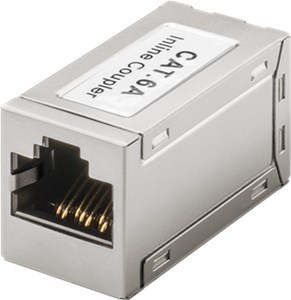 RJ45 Modular Coupler, CAT 6A RJ45 Modular Coupler, CAT 6A