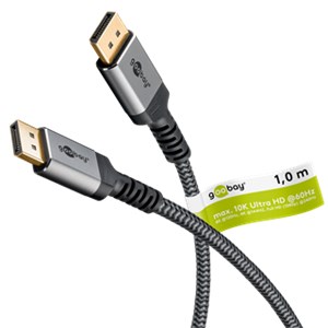DisplayPort™-Kabel 2.0/2.1, 80 Gbit/s DisplayPort™-Kabel 2.0/2.1, 80 Gbit/s